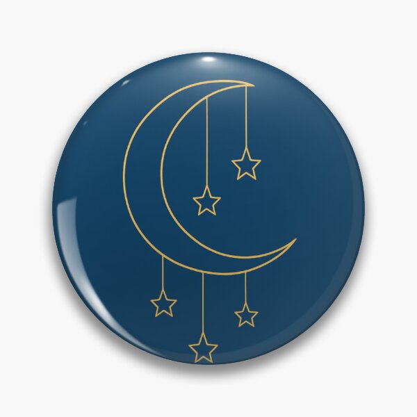 Item preview, Lua Crescente  com Estrelas Pendentes designed and sold by jaquelinedejff.