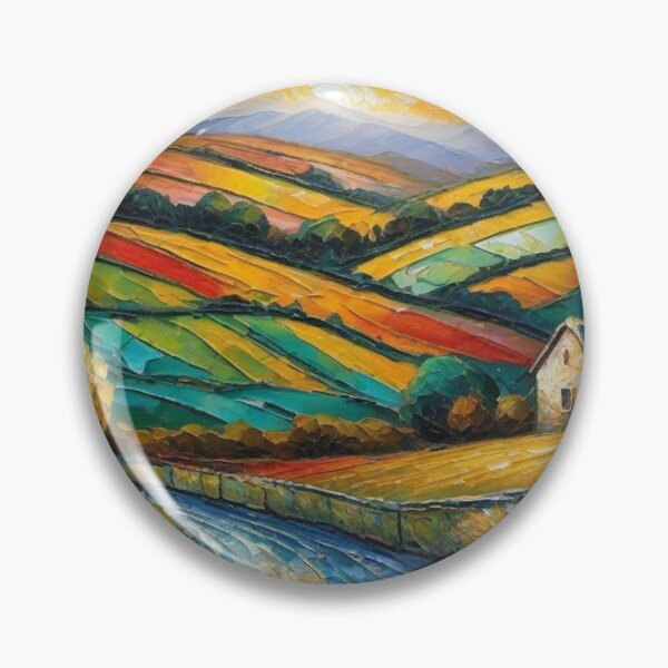 Item preview, Farmlands in Harvest Time designed and sold by afrancisCL.