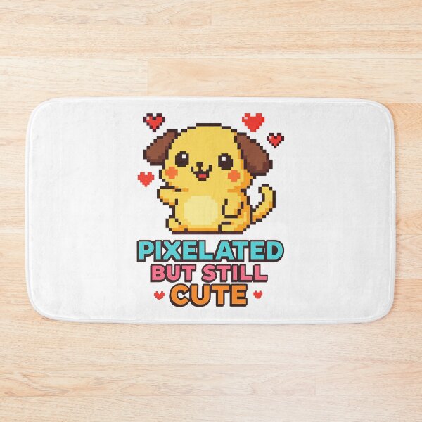 Item preview, Pixelated But Still Cute Dog - Retro Gamer Love Design. designed and sold by The-T-In-Retro.