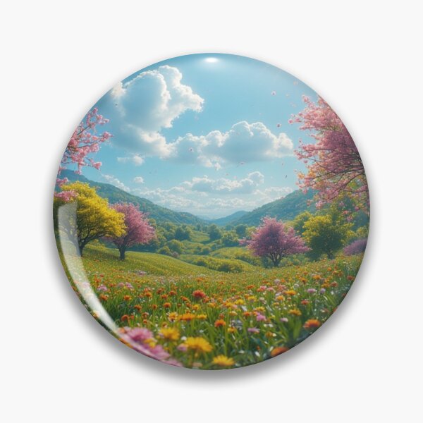 Item preview, "Primavera Radiante: O Vale das Cores Eternas" designed and sold by Gina84.