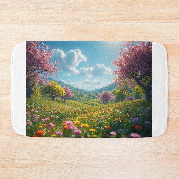 Item preview, "Primavera Radiante: O Vale das Cores Eternas" designed and sold by Gina84.