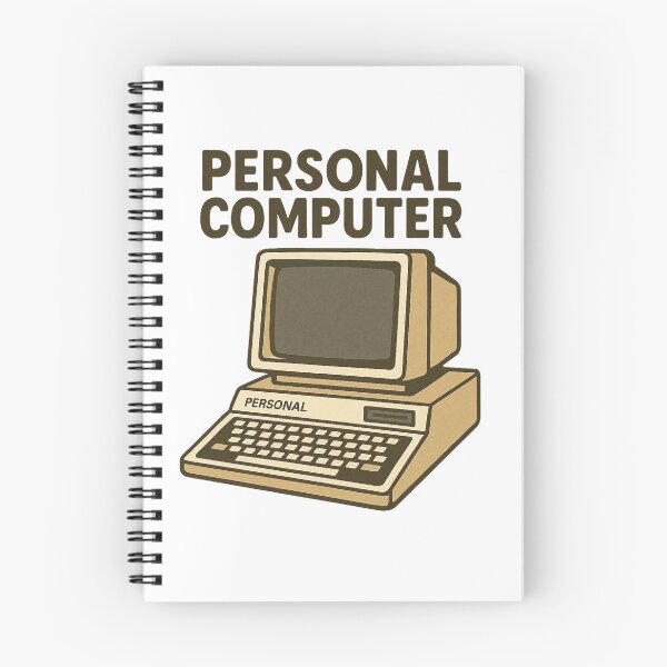 Item preview, Retro Personal Computer Illustration for Geeks & Collectors. designed and sold by The-T-In-Retro.