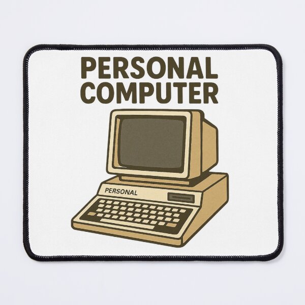 Item preview, Retro Personal Computer Illustration for Geeks & Collectors. designed and sold by The-T-In-Retro.