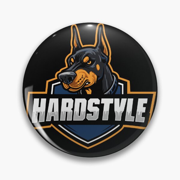 Item preview, Doberman head – HARDSTYLE | Bold design for hardstyle and dog fans designed and sold by drizzd.