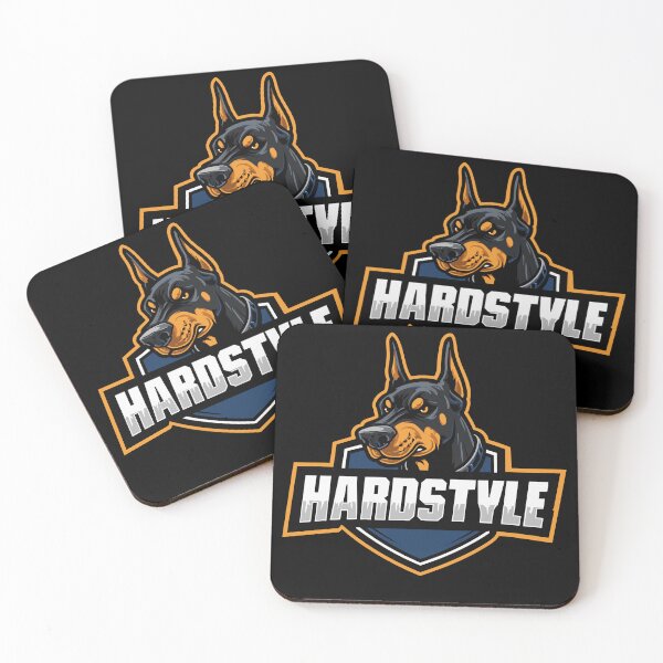 Item preview, Doberman head – HARDSTYLE | Bold design for hardstyle and dog fans designed and sold by drizzd.