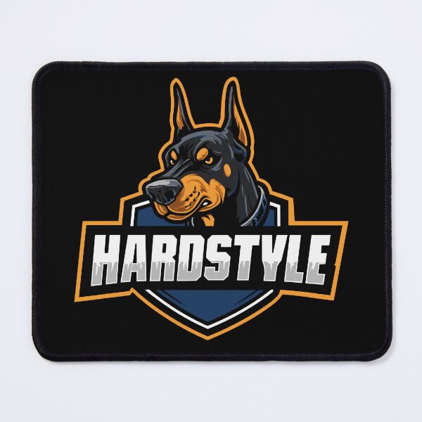 Item preview, Doberman head – HARDSTYLE | Bold design for hardstyle and dog fans designed and sold by drizzd.