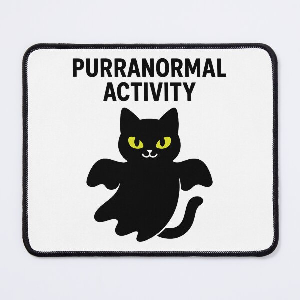 Item preview, Purranormal Activity - Black Cat designed and sold by CraftedHome.