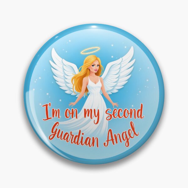 Item preview, I’m on My Second Guardian Angel designed and sold by BDLdesigns.
