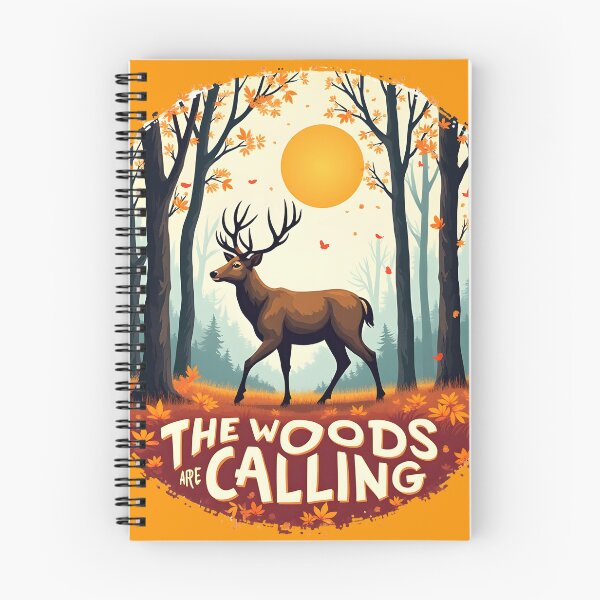 Item preview, Big Buck Deer Walking in Fall Woods designed and sold by BDLdesigns.