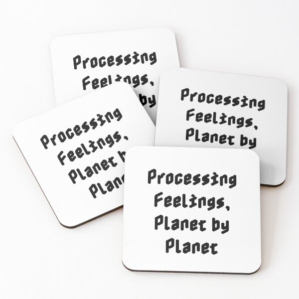 Item preview, Processing Feelings, Planet by Planet designed and sold by Ninjacatoff.