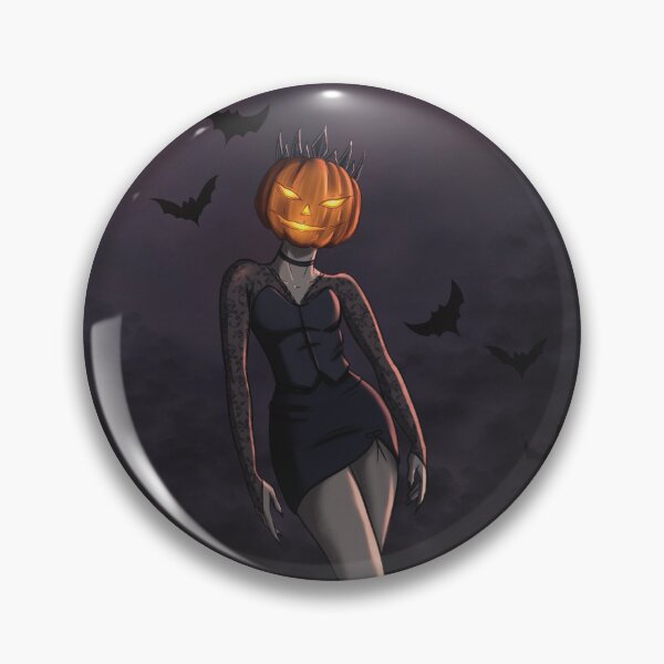 Item preview, The Pumpkin Queen – Spooky Pinup Art designed and sold by TheSpellboundArtist.