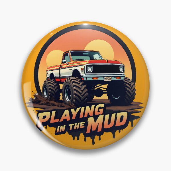 Item preview, Monster  Truck Playing in the Mud designed and sold by BDLdesigns.