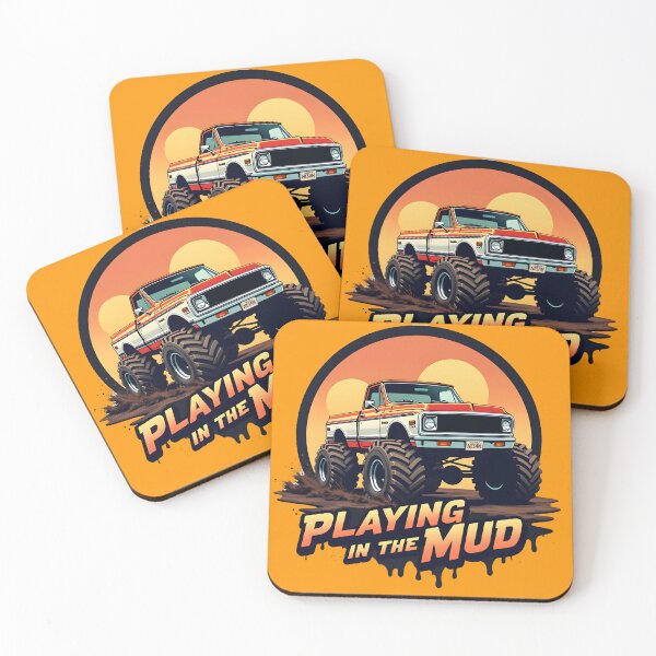 Item preview, Monster  Truck Playing in the Mud designed and sold by BDLdesigns.