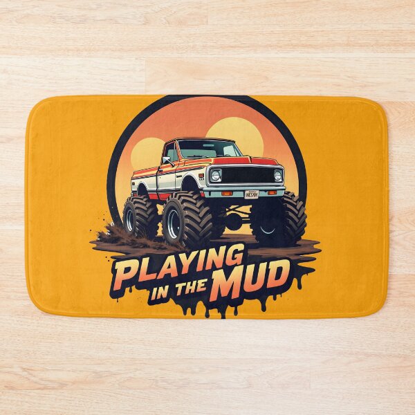 Item preview, Monster  Truck Playing in the Mud designed and sold by BDLdesigns.