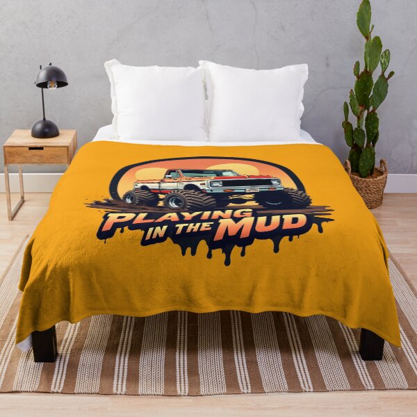 Item preview, Monster Truck Playing in the Mud designed and sold by BDLdesigns.