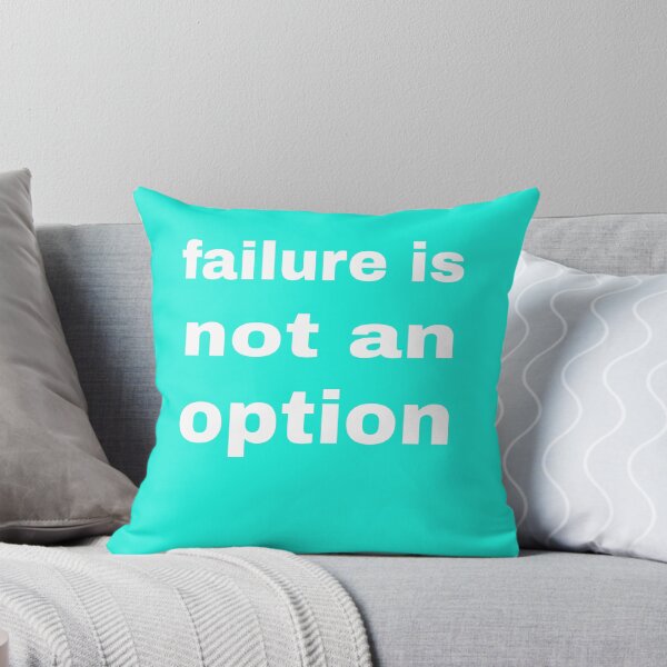 Item preview, failure is not an option, t-shirt and accessories designed and sold by blackbankmatter.
