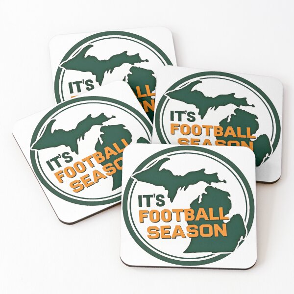 Item preview, Michigan Map It's  Football  Season  Perfect  Fan Gift designed and sold by BDLdesigns.