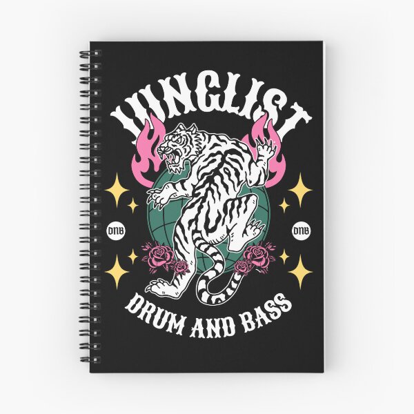 Item preview, JUNGLIST  - Tattoo Tiger Vibes (White)  designed and sold by Discothreadz.