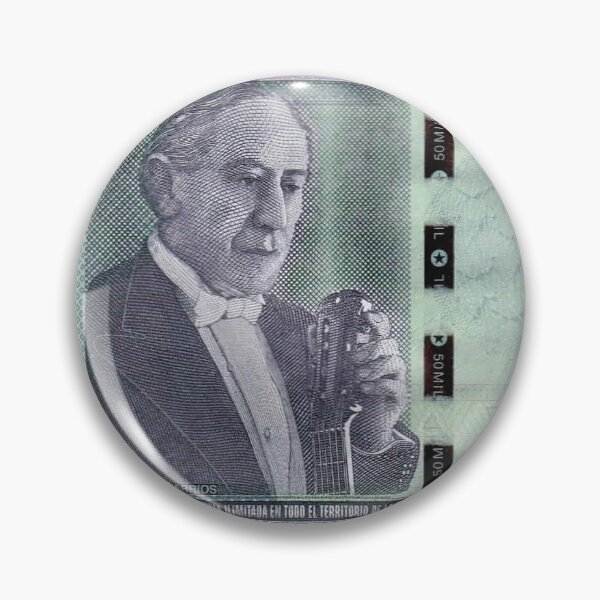Item preview, 50 Thousand Guaraní Banknote Agustín Pío Barrios designed and sold by daikenstore.