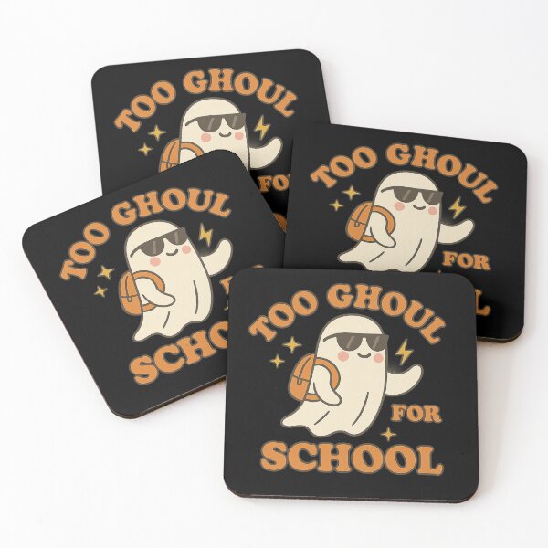 Item preview, Too Ghoul for School – Cool Kawaii Ghost Halloween Design designed and sold by AddictiveDesign.