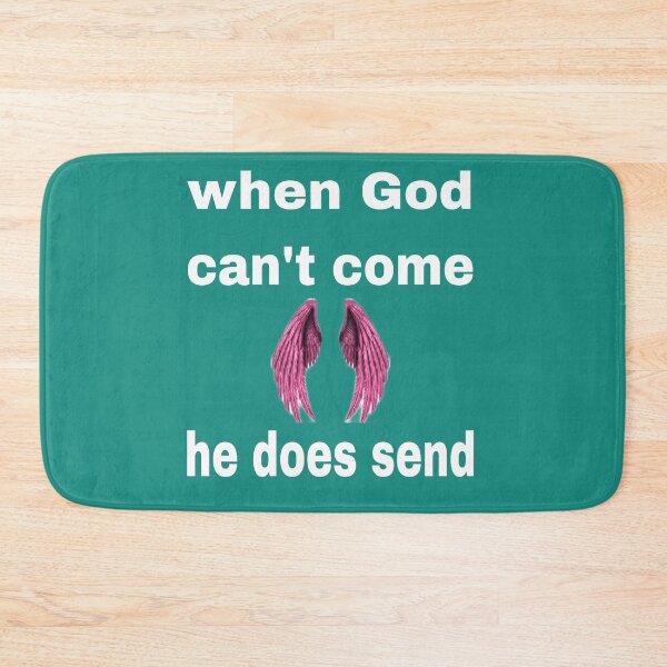 Item preview, when God can't come, he does send tee shirt and accessories. designed and sold by blackbankmatter.