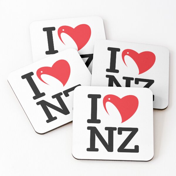 Item preview, I Love NZ Proud Kiwi New Zealand Travel Souvenir Design designed and sold by D4monart.