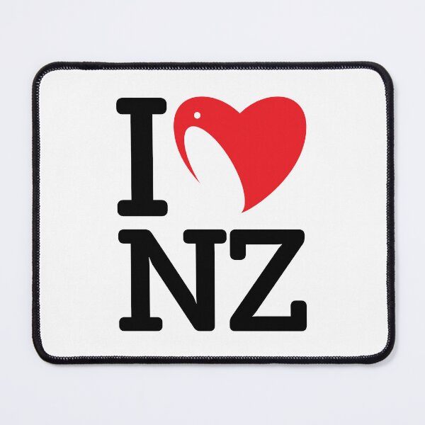 Item preview, I Love NZ Proud Kiwi New Zealand Travel Souvenir Design designed and sold by D4monart.