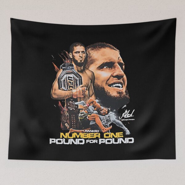 Item preview, Islam Makhachev Number One "Pound For Pound" UFC Signature designed and sold by JeyVel.