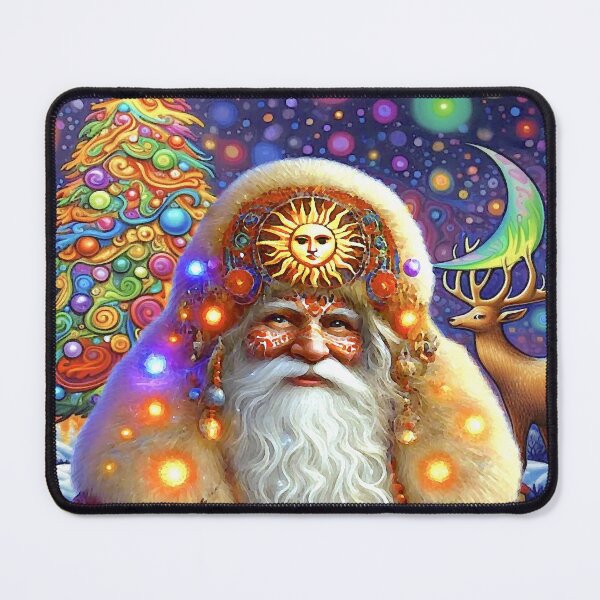 Item preview, Wizard Santa Shaman designed and sold by ViaARTfactory.