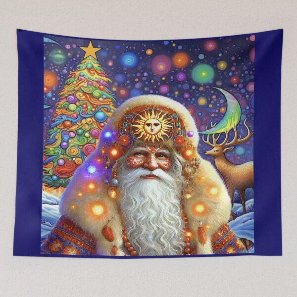 Item preview, Wizard Santa Shaman designed and sold by ViaARTfactory.