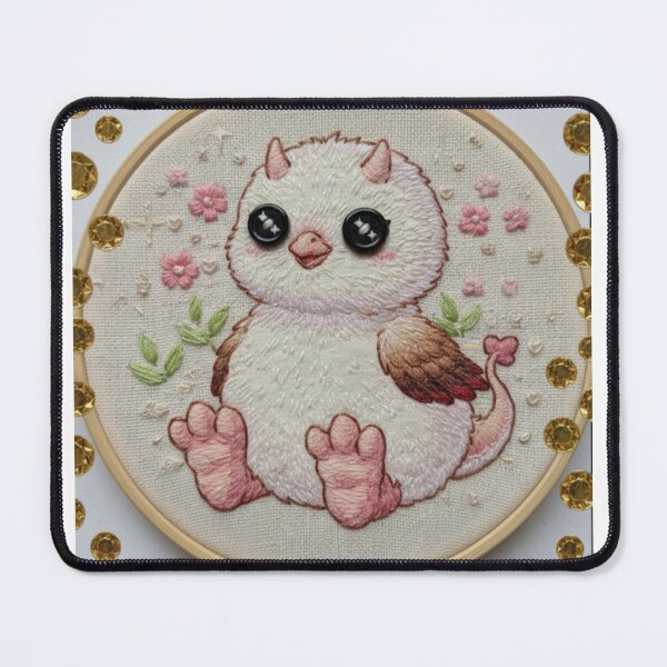 Item preview, Kawaii chick dragon designed and sold by Nu Sigma 1985.