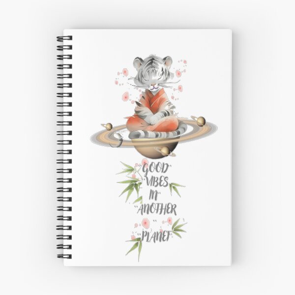 Item preview, Yoga Cute Tiger - Meditating Llama Clipart - Funny Zen Animal designed and sold by Rosa1977.