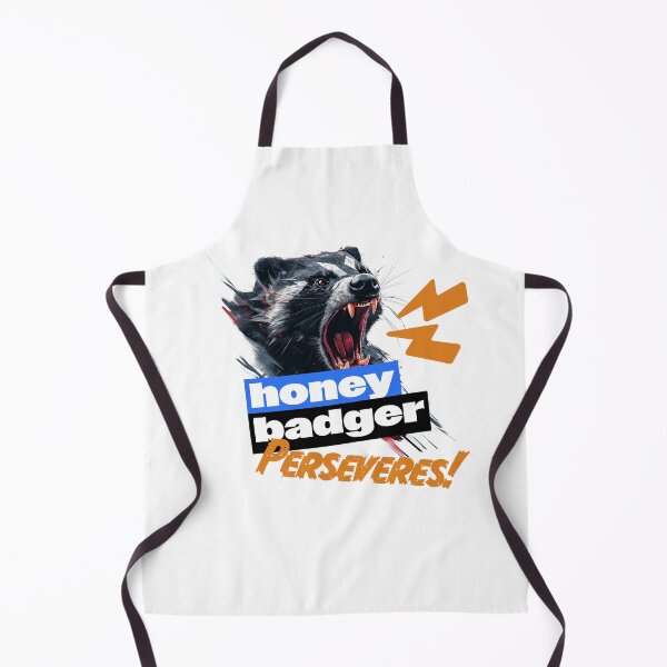 Item preview, Fierce Honey Badger, "Honey Badger, Perseveres" designed and sold by PeffysArt.