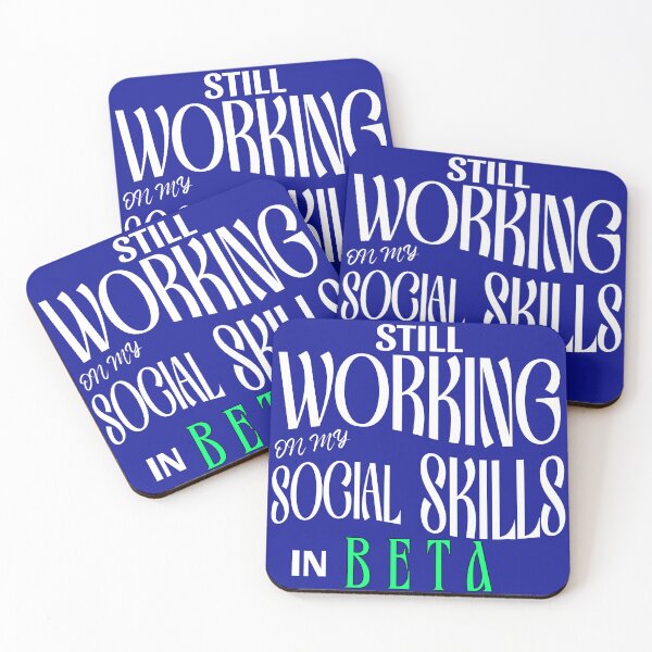 Item preview, Social Skills in Beta designed and sold by DitasGabs.