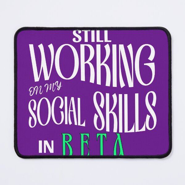 Item preview, Social Skills in Beta designed and sold by DitasGabs.