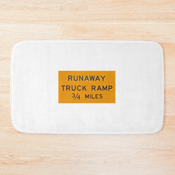 Item preview, Runaway Truck Ramp Sign designed and sold by Austin Wahl.
