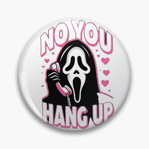 Item preview, No You Hang Up Ghostface Halloween Design designed and sold by FloraMyst.