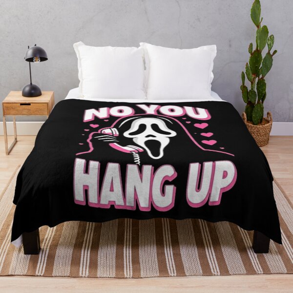 Item preview, No You Hang Up Ghostface Halloween Design designed and sold by FloraMyst.