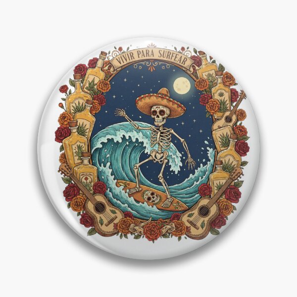Item preview, Vive para surfear designed and sold by Wazzabear Studio.