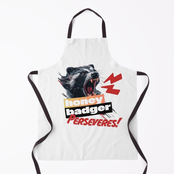 Item preview, Fierce Honey Badger, "Honey Badger, Perseveres" designed and sold by PeffysArt.