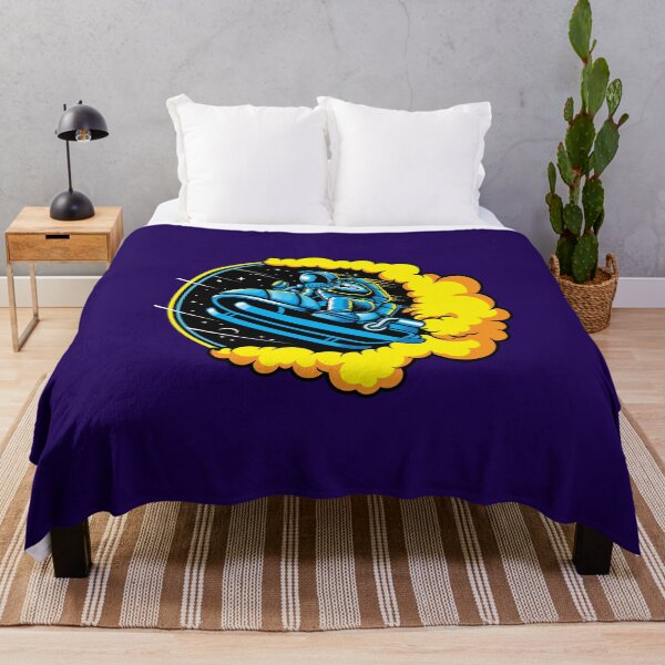 Item preview, Astronaut on a space motorcycle having fun on the moon designed and sold by Joncasmiart.
