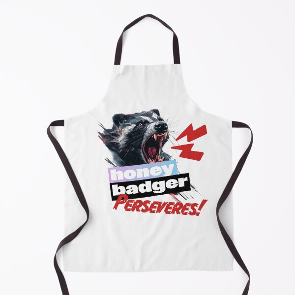 Item preview, Fierce Honey Badger, "Honey Badger, Perseveres" designed and sold by PeffysArt.