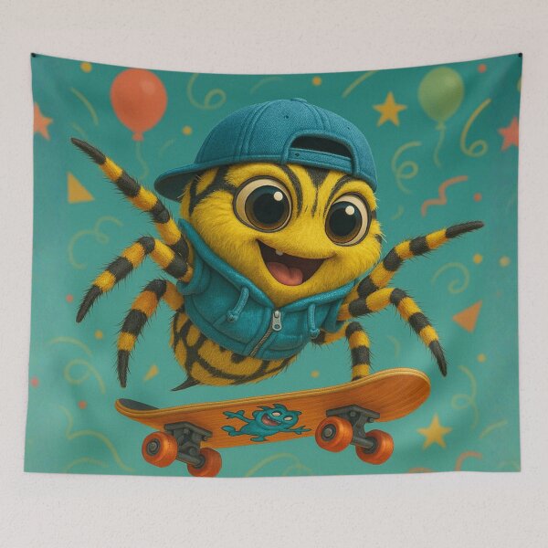 Item preview, Skater Banana Spider designed and sold by Sillytoe.