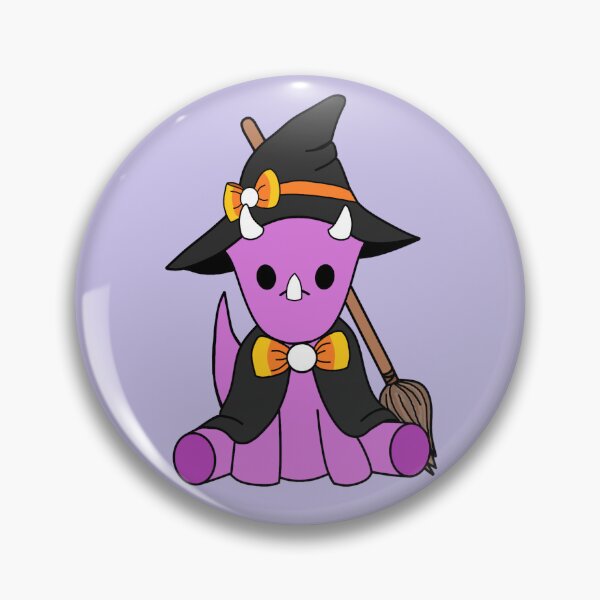 Item preview, Nora the Triceratops Witch designed and sold by Cheyene White.