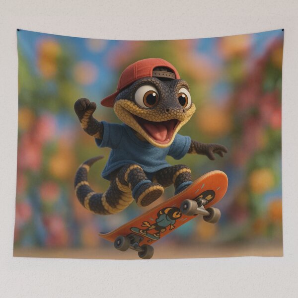 Item preview, Skater Banded Water Snake designed and sold by Sillytoe.