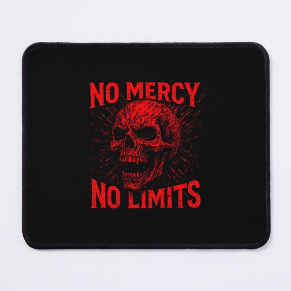 Item preview, No Mercy No Limits – Grunge Skull Power designed and sold by ironpalette.