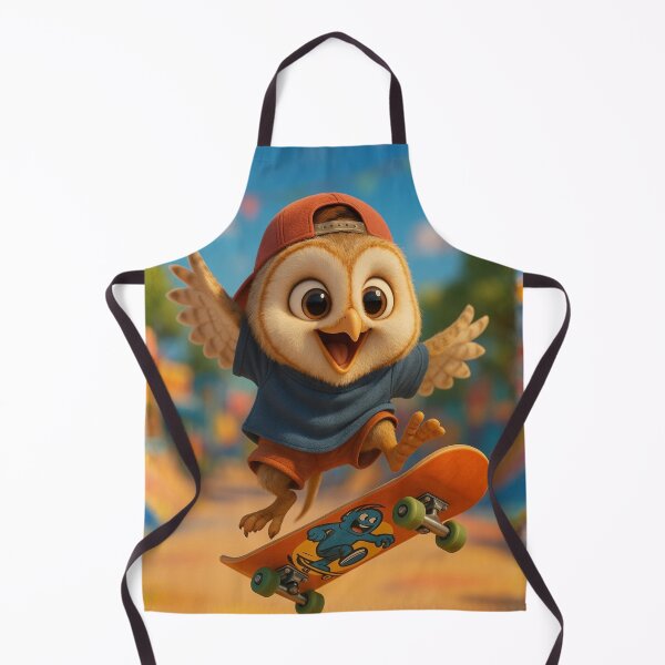 Item preview, Skater Barn Owl designed and sold by Sillytoe.