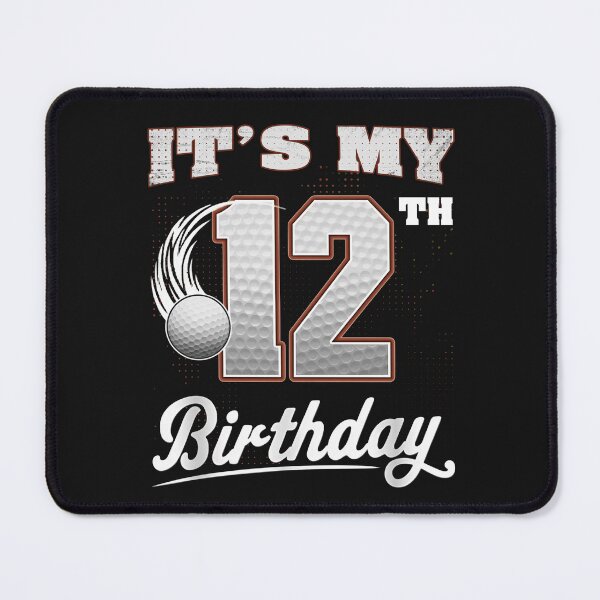 Item preview, 12th Birthday Golf Shirt for Kids designed and sold by LashondaGreen89.