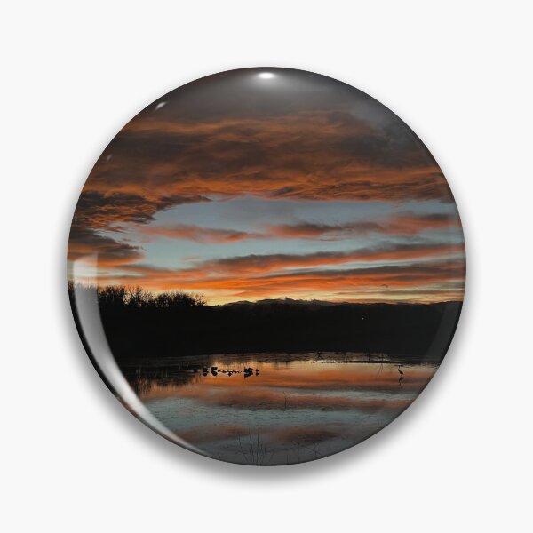 Item preview, Sunset At Riverbend Pond designed and sold by IAmPhilberticus.
