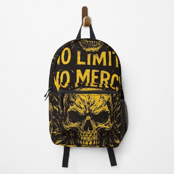 Item preview, No Mercy No Limits – Grunge Skull Power designed and sold by ironpalette.